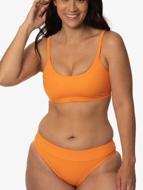 Jolyn Minerva Orange Bikini Bottoms